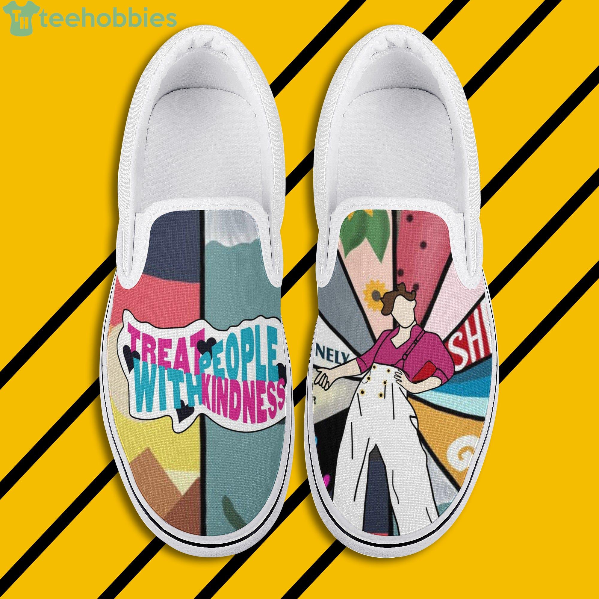 Harry Styles Treat People With Kindness Slip On Shoes For Men And Women Product Photo 1