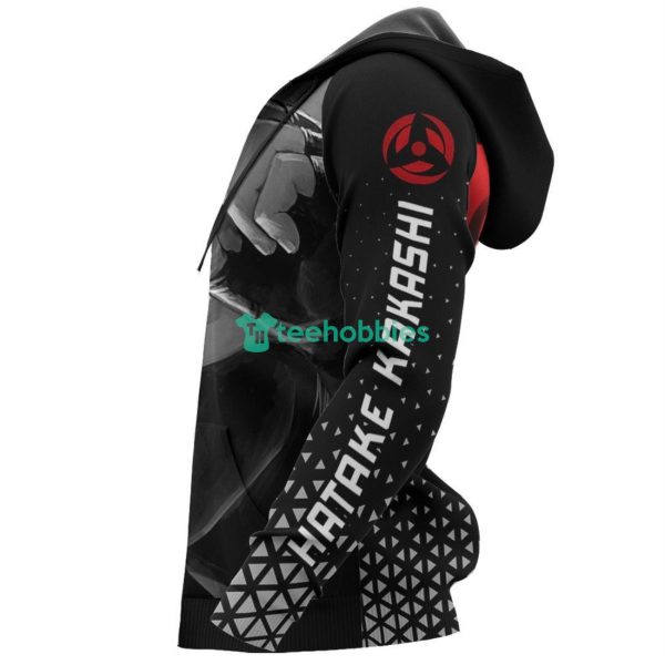 Hatake Kakashi All Over Printed 3D Shirt Sharingan Eye Anime Fans Product Photo 6
