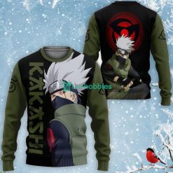 Hatake Kakashi All Over Printed 3D Shirt Sharingan Eyes Anime Fans Product Photo 2