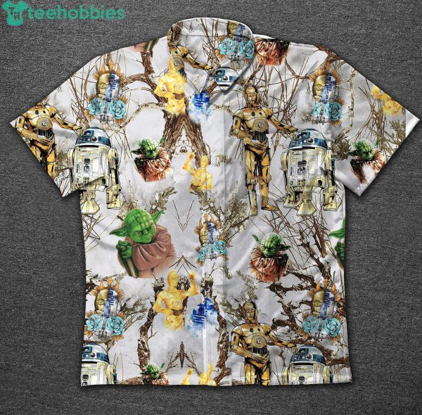 Hawaii Shirt Star Warss Beer Vintage Hawaiian Shirtproduct photo 1
