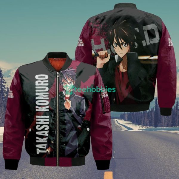 Highschool Of Dead All Over Printed 3D Shirt Takashi Komuro Anime Fans Product Photo 4