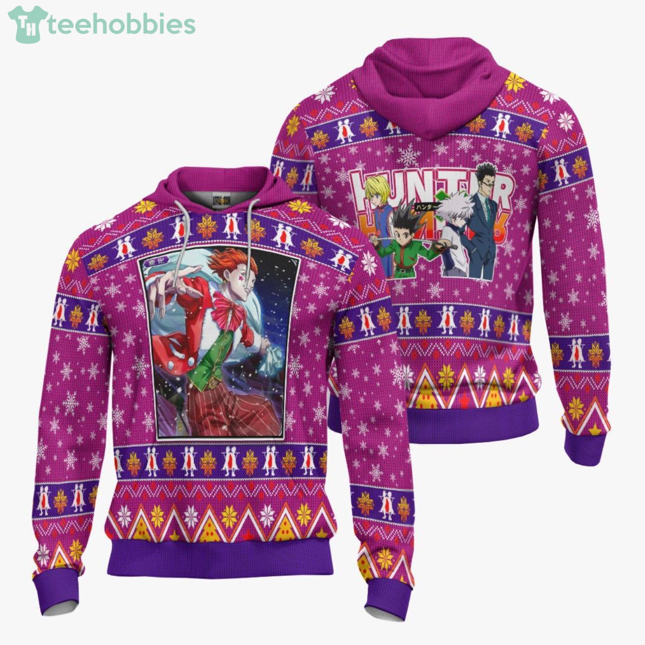 Hisoka Hunter x Hunter Anime Gift Holiday 2023 Ugly Sweater - Binteez