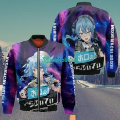 Hoshimachi Suisei All Over Printed 3D Shirt Holo Graffiti Custom Anime Fans Product Photo 4