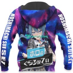 Hoshimachi Suisei All Over Printed 3D Shirt Holo Graffiti Custom Anime Fans Product Photo 5
