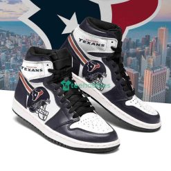 Houston Texans Fans Air Jordan Hightop Shoes Product Photo 1