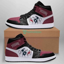 Houston Texans Outdoor Fans Air Jordan Hightop Shoes Product Photo 1