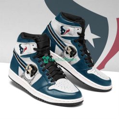 Houston Texans Team Air Jordan Hightop Shoes Product Photo 1