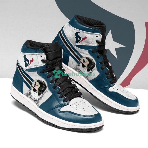 Houston Texans Team Air Jordan Hightop Shoes Product Photo 1