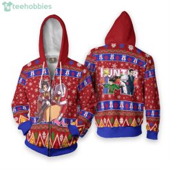 Hunter x Hunter Gon And Killua Custom Anime Fans Ugly Christmas Sweater Hoodie Product Photo 2