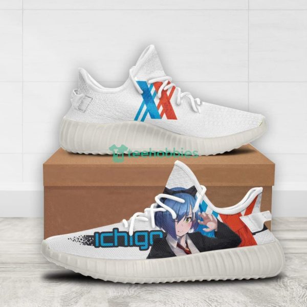 Ichigo Custom Darling In The Franxx Anime Yeezy Shoes For Fans Product Photo 2