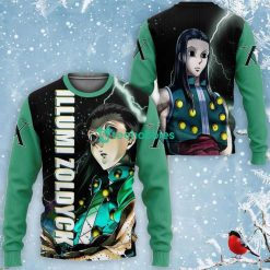 Illumi Zoldyck All Over Printed 3D Shirt Custom Hunter And Hunter Anime Fans Product Photo 2