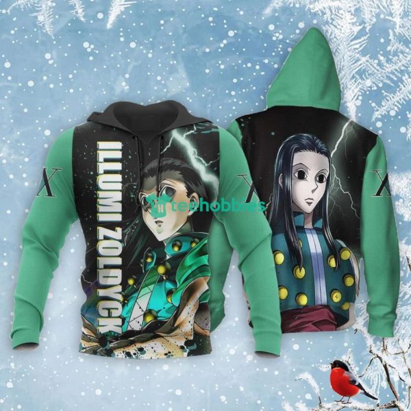 Illumi Zoldyck All Over Printed 3D Shirt Custom Hunter And Hunter Anime Fans Product Photo 3