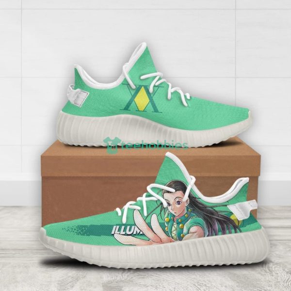 Illumi Zoldyck Custom Hunter x Hunter Anime Yeezy Shoes For Fans Product Photo 2
