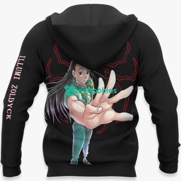 Illumi Zoldyck Phantom Troupe All Over Printed 3D Shirt Custom Anime Fans Hunter And Hunter Product Photo 5