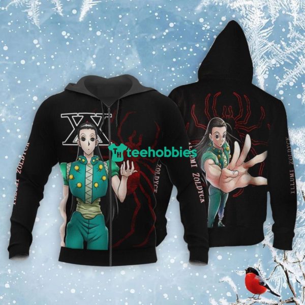 Illumi Zoldyck Phantom Troupe All Over Printed 3D Shirt Custom Anime Fans Hunter And Hunter Product Photo 1