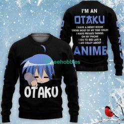 I'm An Otaku All Over Printed 3D Shirt Funny Anime Fans Gift Idea Product Photo 2