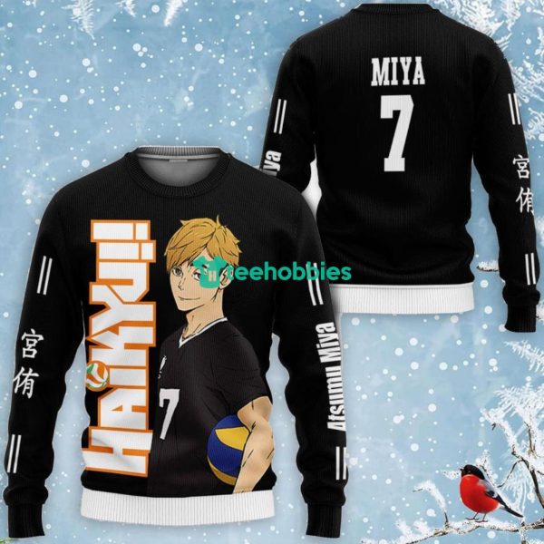 Inarizaki Atsumu Miya All Over Printed 3D Shirt Haikyuu Anime Fans Product Photo 2