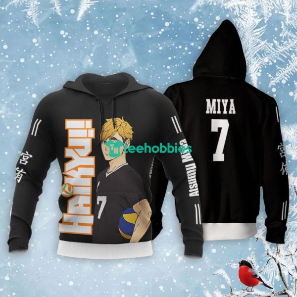 Inarizaki Atsumu Miya All Over Printed 3D Shirt Haikyuu Anime Fans Product Photo 3
