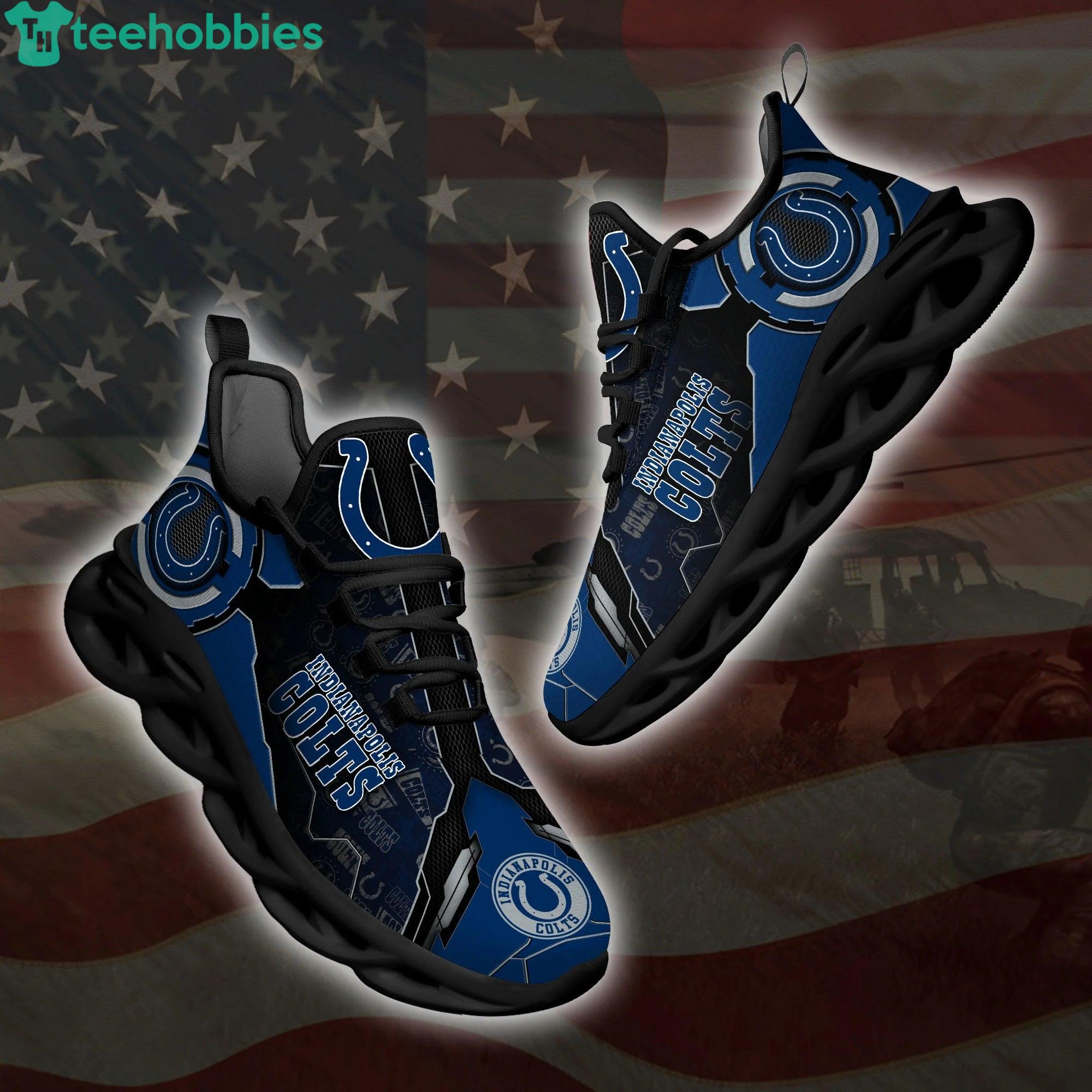 Indianapolis Colts Team Max Soul Sneaker Shoes Product Photo 1