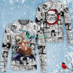 Inosuke All Over Printed 3D Shirt Custom Manga Mix Anime Fans Kimetsu Product Photo 3