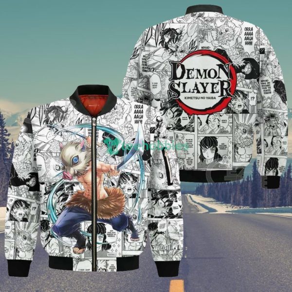 Inosuke All Over Printed 3D Shirt Custom Manga Mix Anime Fans Kimetsu Product Photo 5