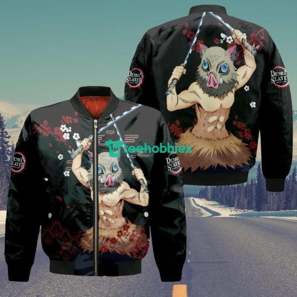 Inosuke Hashibira All Over Printed 3D Shirt Custom Kimetsu Anime Fans Japan Style Product Photo 4