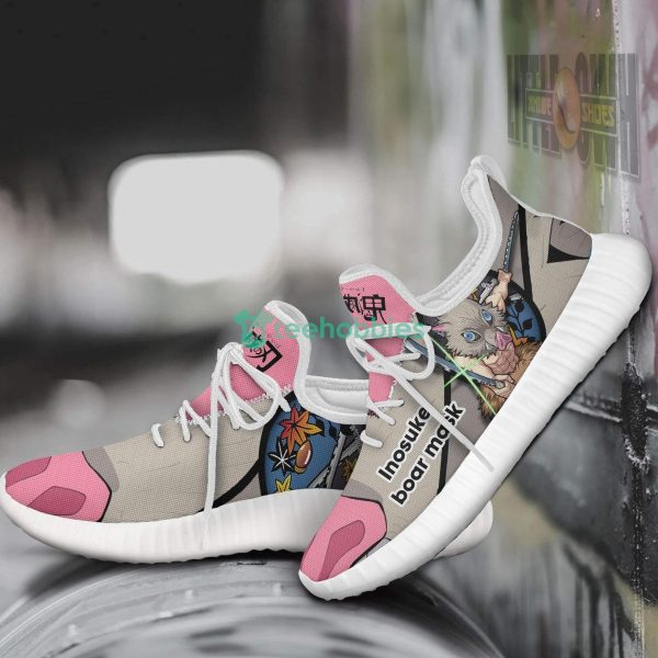 Inosuke Hashibira Custom Kimetsu No Yaiba Anime Fans Reze Shoes Product Photo 3