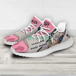 Inosuke Hashibira Custom Kimetsu No Yaiba Anime Fans Reze Shoes Product Photo 4