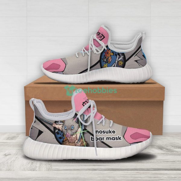 Inosuke Hashibira Custom Kimetsu No Yaiba Anime Fans Reze Shoes Product Photo 1