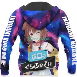 Inugami Korone All Over Printed 3D Shirt Holo Graffiti Custom Anime Fans Product Photo 5