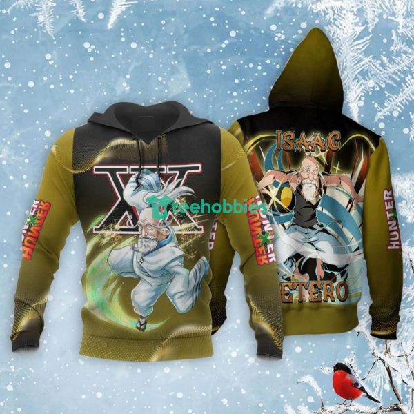 Isaac Netero All Over Printed 3D Shirt Custom Anime Fans Hunter And Hunter Product Photo 3