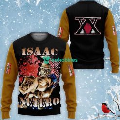 Isaac Netero Black All Over Printed 3D Shirt Custom Anime Fans Hunter And Hunter Product Photo 2