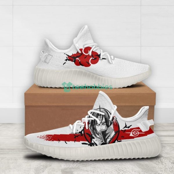 Itachi Akatsuki Custom Nrt Anime Yeezy Shoes For Fans Product Photo 2