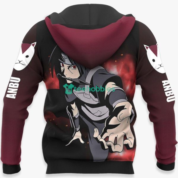 Itachi Anbu All Over Printed 3D Shirt Naruto Custom Anime Fans Product Photo 5