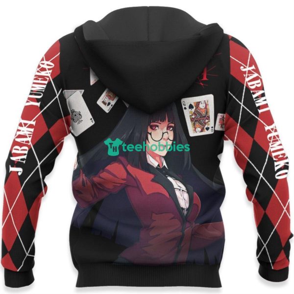 Jabami Yumeko All Over Printed 3D Shirt Kakegurui Anime Fans Product Photo 5