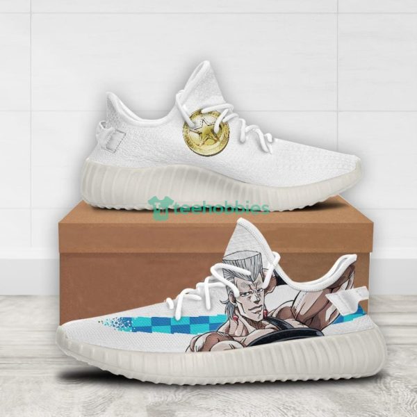 Jean Custom JoJo's Bizarre Adventure Anime Yeezy Shoes For Fans Product Photo 1