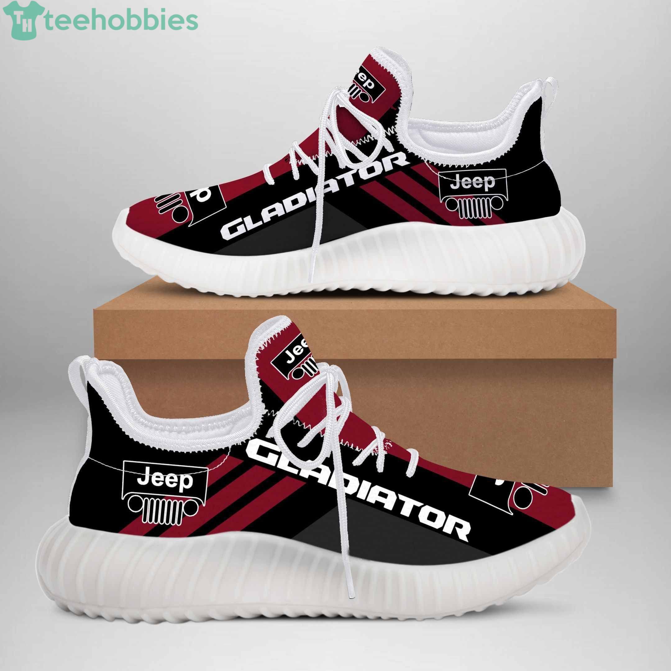 Jeep Gladiator Sneaker Fans Red Striped Reze Shoes image Jeep Gladiator Sneaker Fans Red Striped Reze Shoes Product Photo 2
