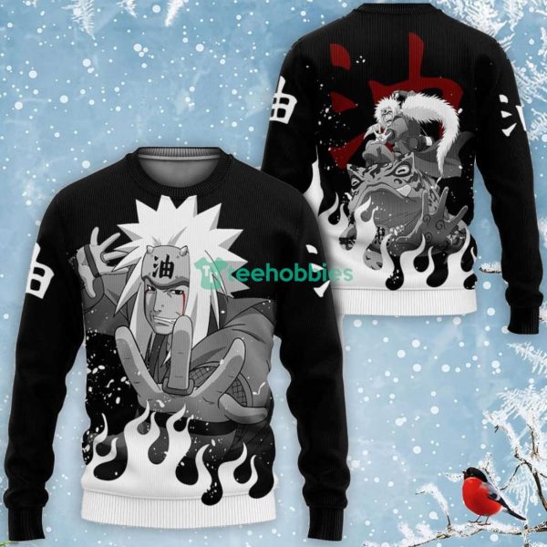 Jiraiya All Over Printed 3D Shirt Custom Anime Fans Naruto Shippuden Product Photo 2
