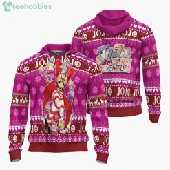 JoJo s Bizarre Adventure Custom Jonathan Joestar Anime Fans Ugly Christmas Sweater Hoodie Product Photo 3