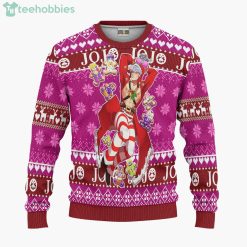 JoJo s Bizarre Adventure Custom Jonathan Joestar Anime Fans Ugly Christmas Sweater Hoodie Product Photo 1