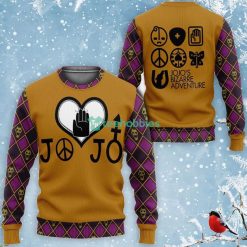 JoJo's Bizarre Adventure Anime All Over Printed 3D Shirt Anime Fans Product Photo 2