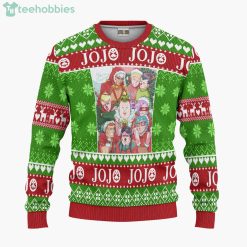 JoJo's Bizarre Adventure Custom Anime Fans Ugly Christmas Sweater Hoodie Product Photo 1