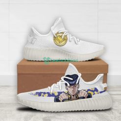 Josuke Custom JoJo's Bizarre Adventure Anime Yeezy Shoes For Fans Product Photo 1
