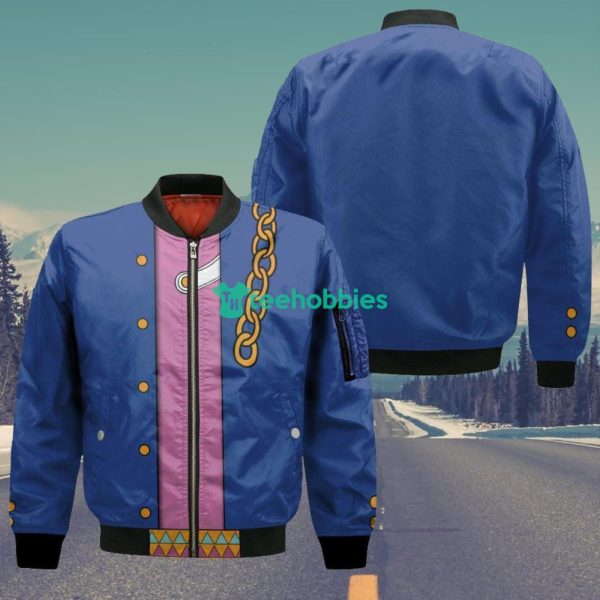 Jotaro Kujo Costume All Over Printed 3D Shirt JJBA Anime Fans Product Photo 4