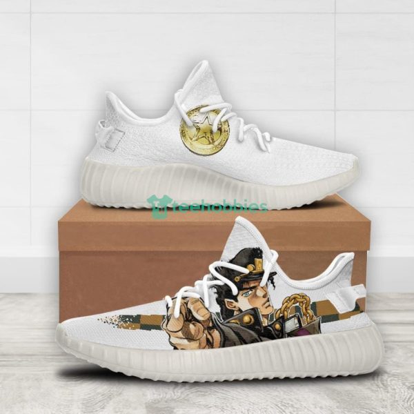 Jotaro Kujo Custom JoJo's Bizarre Adventure Anime Yeezy Shoes For Fans Product Photo 1