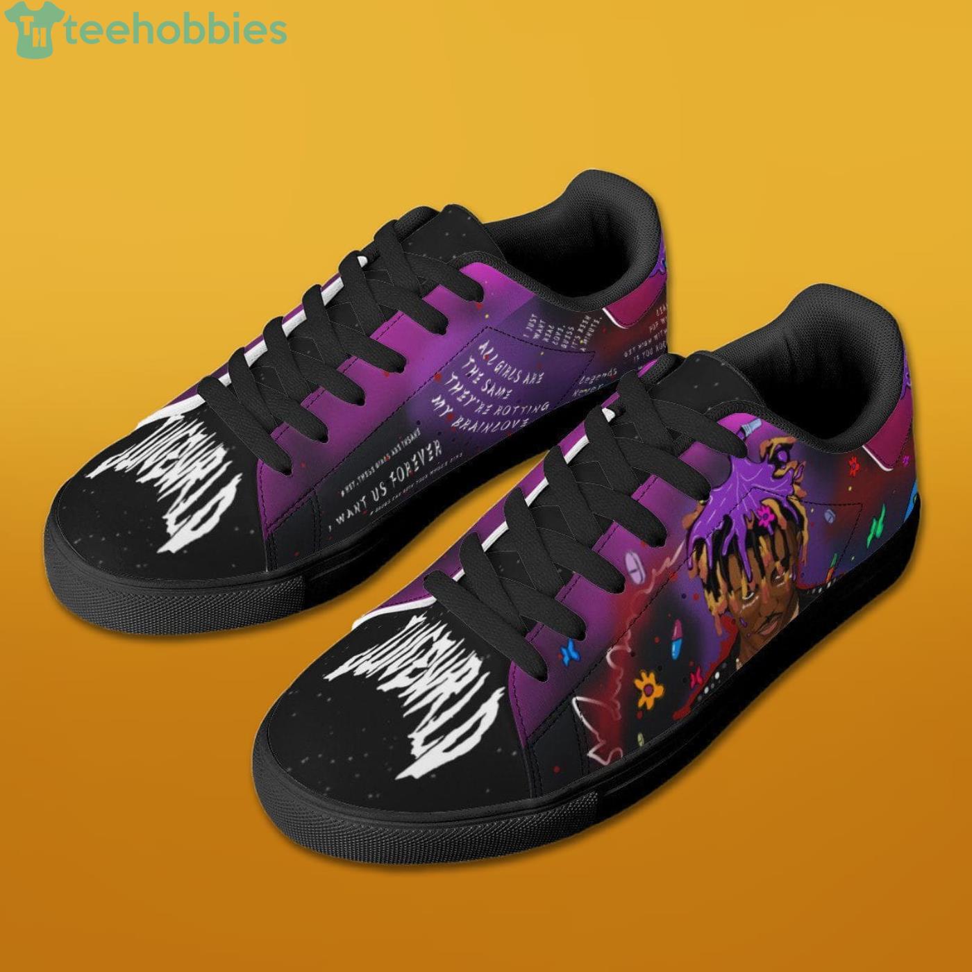 Juice Wrld Rapper Full Print Sneaker Skate Shoes