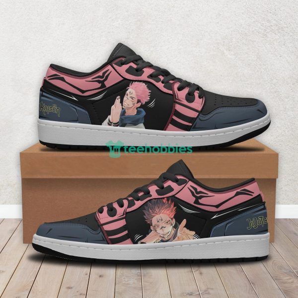 Jujutsu Kaisen Yuji Itadori Anime Custom Sukuna Mode Air Jordan Low Top Shoesproduct photo 5