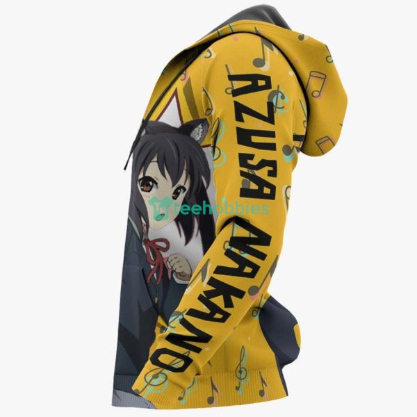 K-On All Over Printed 3D Shirt Custom Azusa Nakano Anime Fans Product Photo 6