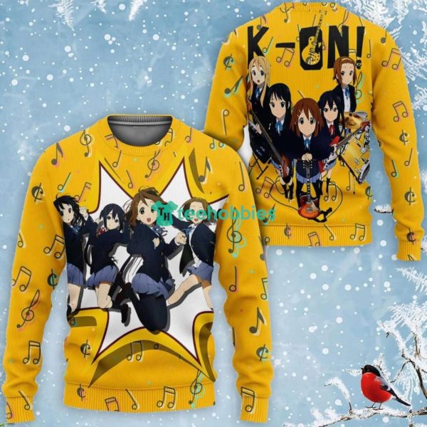 K-On Team All Over Printed 3D Shirt Custom Music Band Anime Fans Product Photo 2