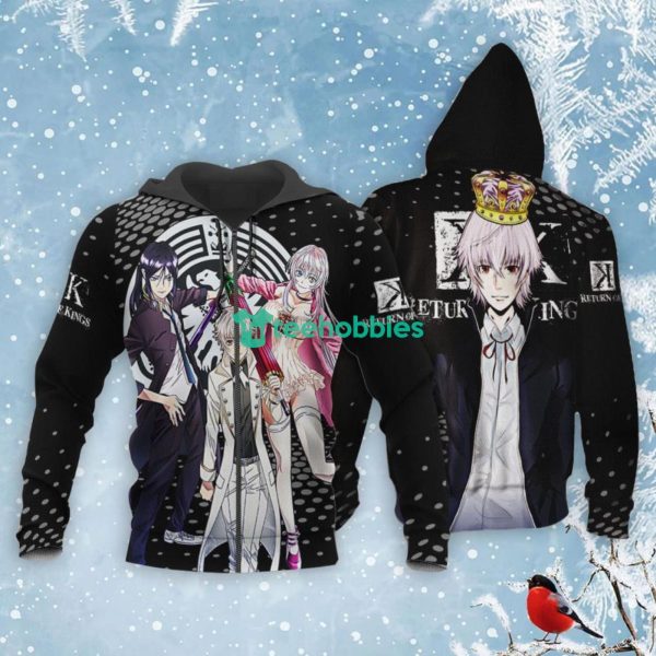 K-Project All Over Printed 3D Shirt Return of Kings Anime Fans Product Photo 1